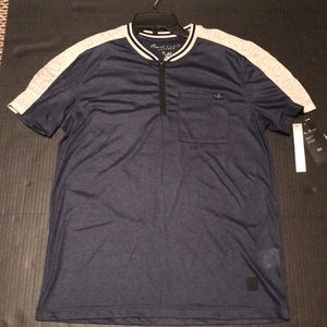 MENS SIZE SMALL MARC ECKO ZIP FRONT SHIRT